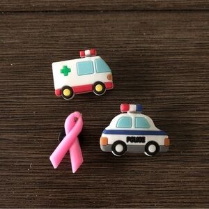 Medical Vehicle shoe charms jibbitz (3pk)